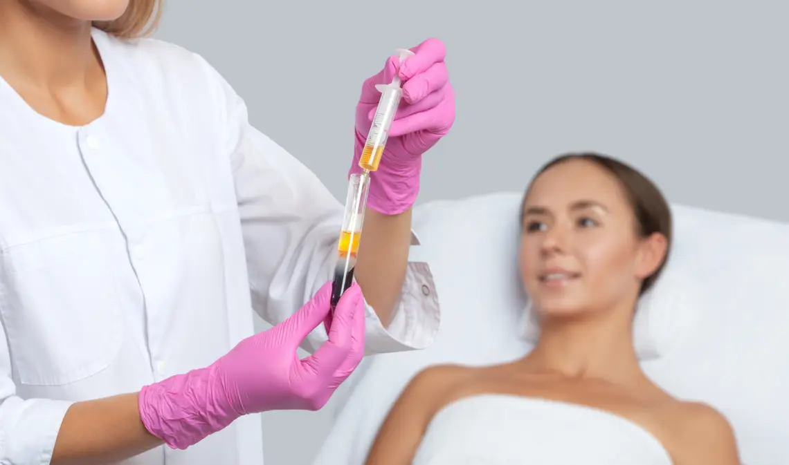 Prp syringe prep