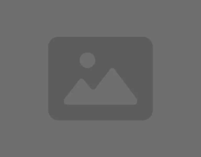 A gray background with a centered placeholder icon representing an image, featuring a mountain and sun graphics.